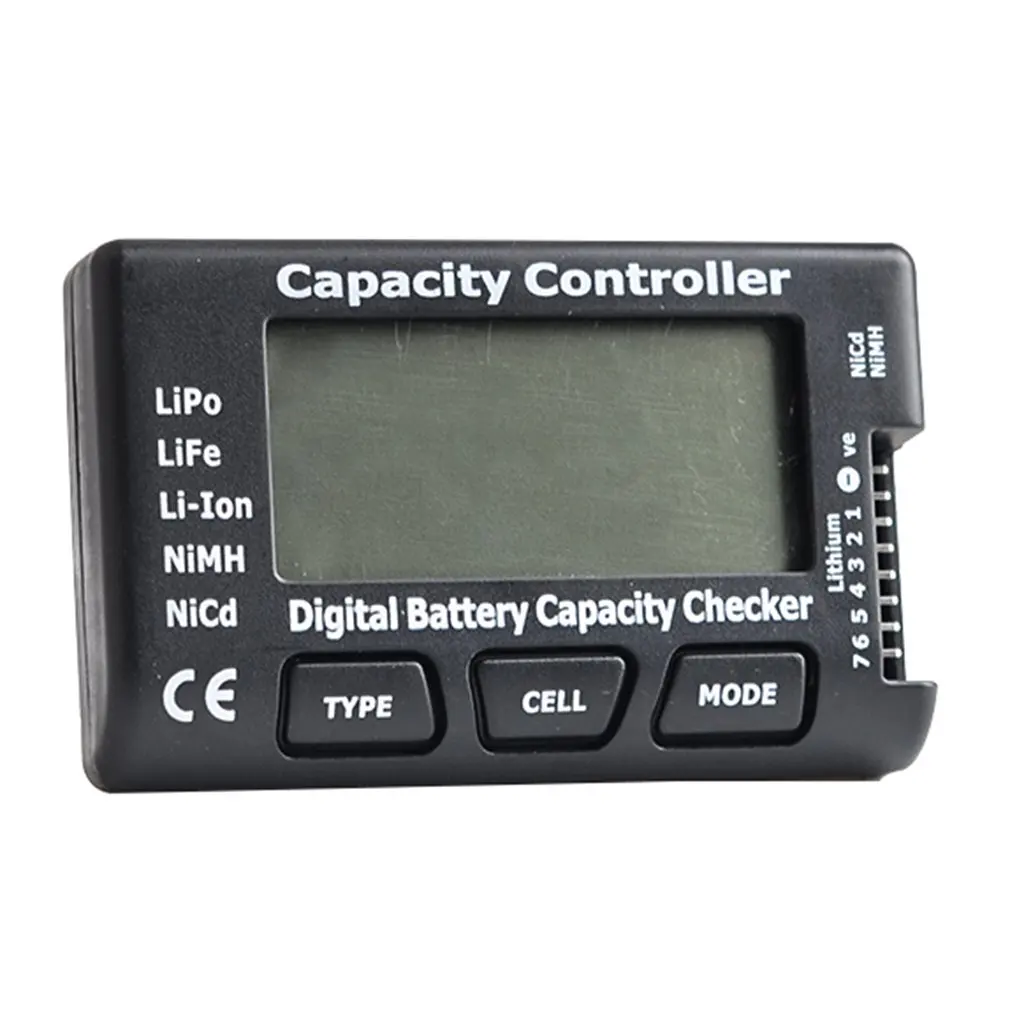 RC Cellmeter-7 Voltage Tester Electronic Display Digital Display With Balance Battery Capacity Tester Aircraft Accessories
RC Cellmeter-7 Voltage Tester Electronic Display Digital Display With Balance Battery Capacity Tester Aircraft Accessories