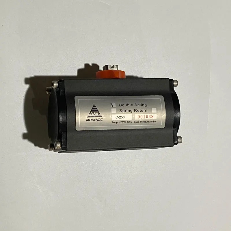 C250 Double Acting Aluminum Alloy Material for Ball Valve and Butterfly Valve Pneumatic Actuator 
C250 Double Acting Aluminum Alloy Material for Ball Valve and Butterfly Valve Pneumatic Actuator
