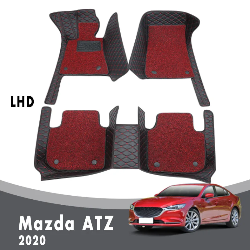 Luxury Double Layer Wire Loop Car Floor Mats Carpets For Mazda ATZ 2020 Auto Interior Styling Custom Leather Protector Covers
Luxury Double Layer Wire Loop Car Floor Mats Carpets For Mazda ATZ 2020 Auto Interior Styling Custom Leather Protector Covers