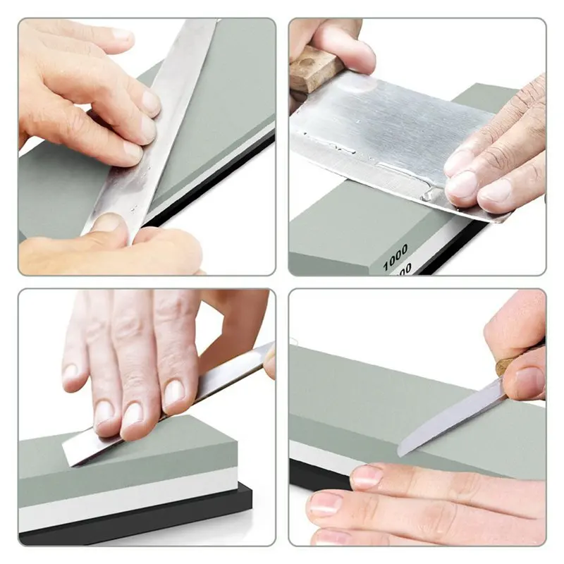 NHBR Whetstone Sharpening Stone 1000/4000 Grit Knife Sharpener Stone Waterstone Rubber Stone Holder Included
NHBR Whetstone Sharpening Stone 1000/4000 Grit Knife Sharpener Stone Waterstone Rubber Stone Holder Included