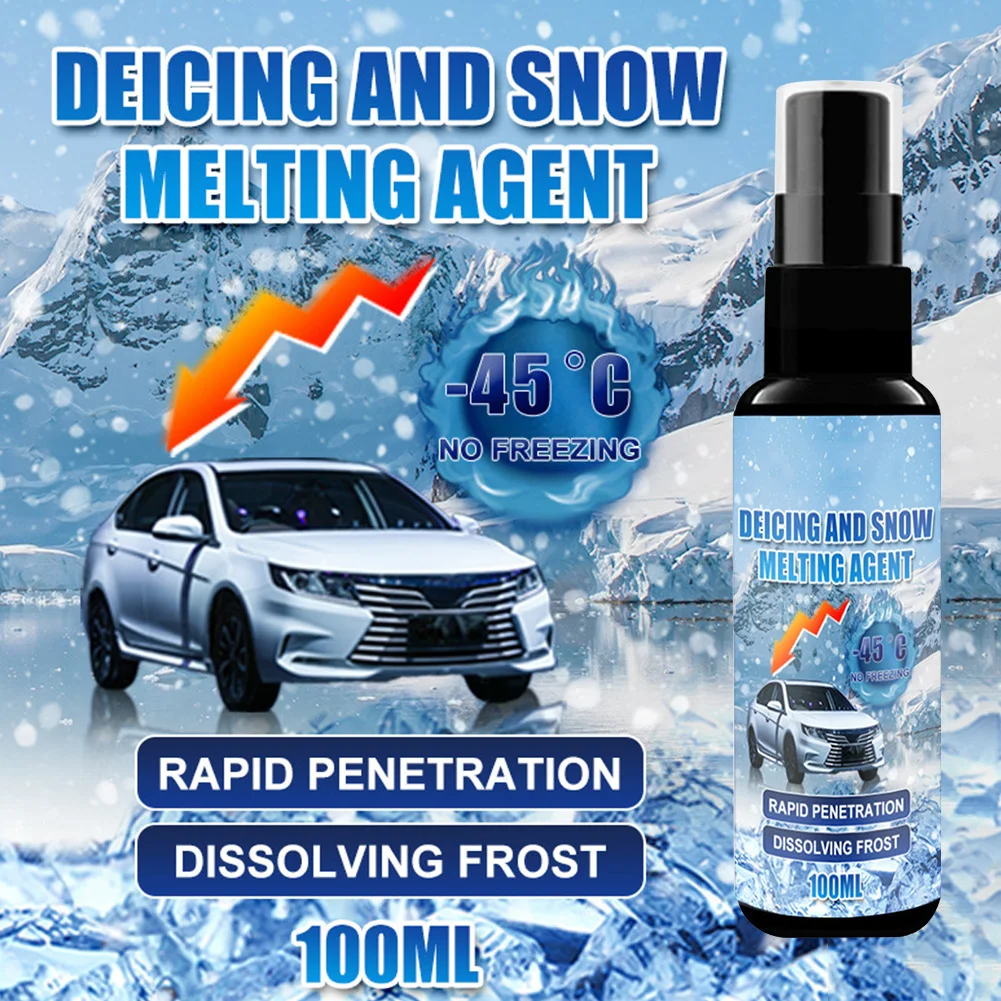 Car anti-ice windshield antifreeze Deicing snow spray Ice Remover Defrost Spray Melts frost protection for cars defroster agent
Car anti-ice windshield antifreeze Deicing snow spray Ice Remover Defrost Spray Melts frost protection for cars defroster agent