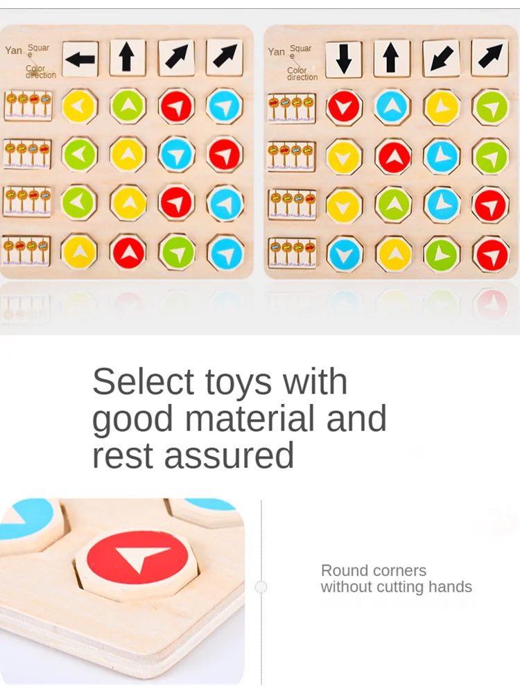 WoCo Kids Montessori Toys Wooden Arrow Color Match Puzzles Blocks Games Children Learning Educational Toy Baby Gifts Boys Girls
WoCo Kids Montessori Toys Wooden Arrow Color Match Puzzles Blocks Games Children Learning Educational Toy Baby Gifts Boys Girls
