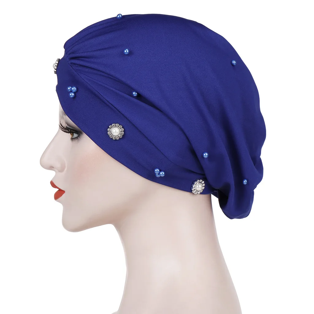 Muslim Turban Islamic Inner Hijab Caps Forehead Cross Pleated Beads Hat Nightcap Chemotherapy Cap Scarf Arab Wrap Head Scarves
Muslim Turban Islamic Inner Hijab Caps Forehead Cross Pleated Beads Hat Nightcap Chemotherapy Cap Scarf Arab Wrap Head Scarves