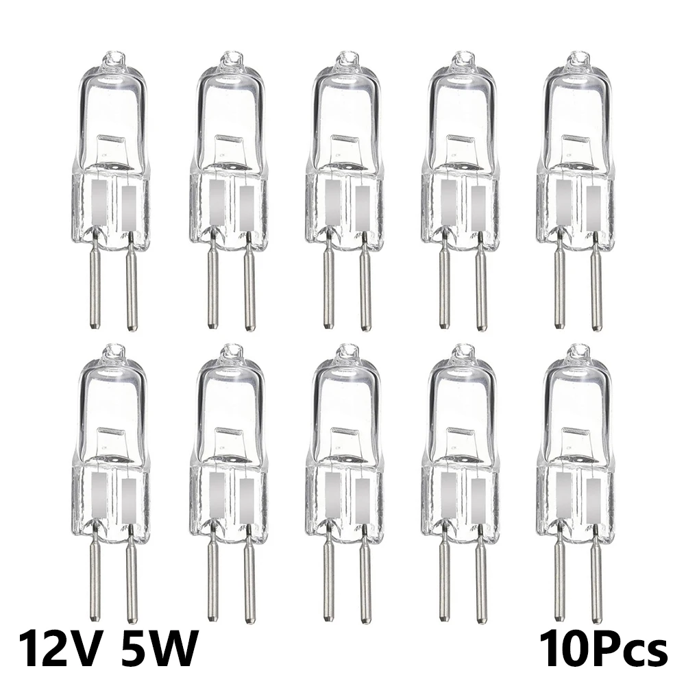 

10pcs 5W 12V Warm Ultra low price Clear JC Type halogen bulb light bulbs G4 indoor lighting inserted beads crystal Super Bright