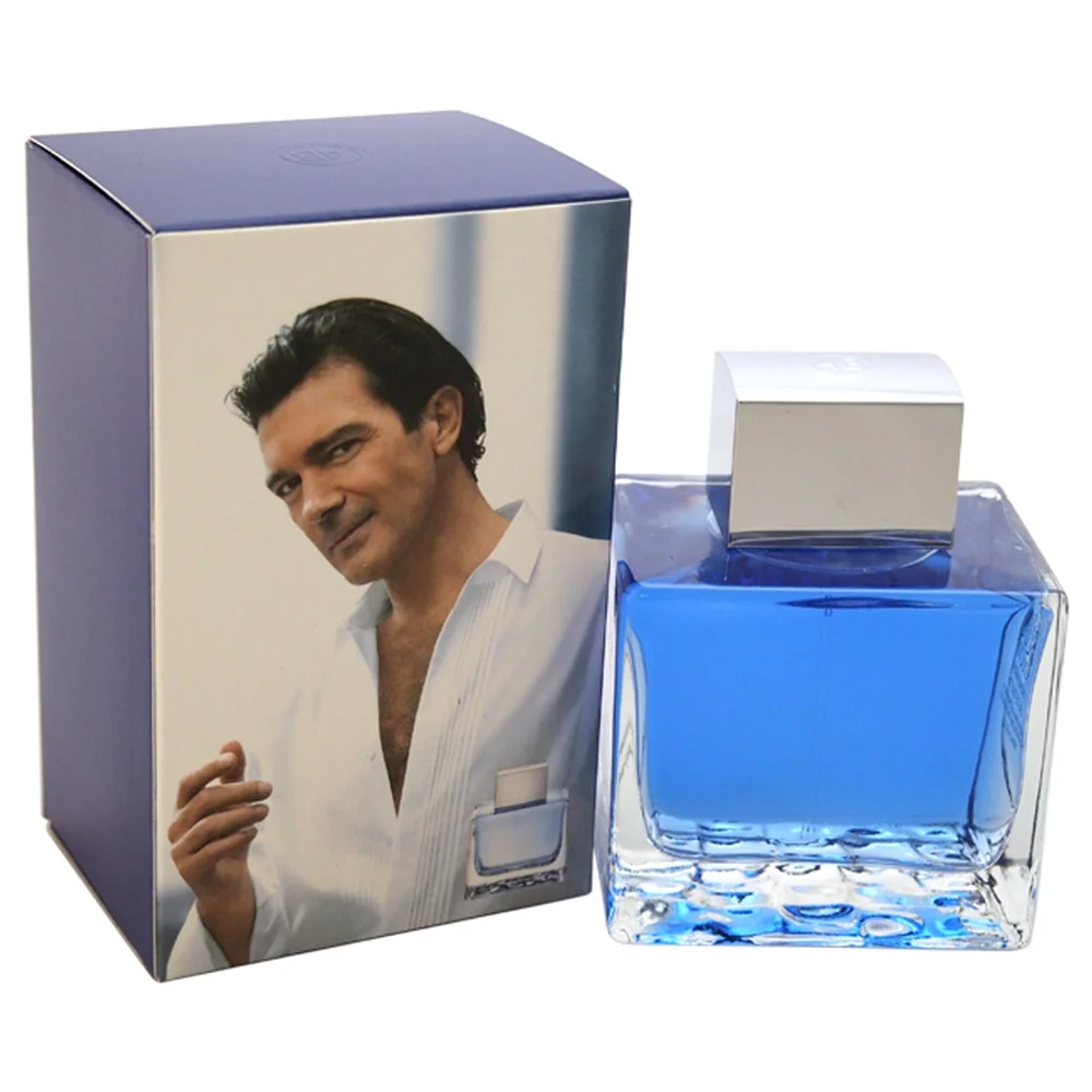 

Antonio Banderas Perfume for Men Long Lasting Perfumes Blue Seduction Flowers Fruits Flavor Fragrance- 3.4 oz EDT Spray