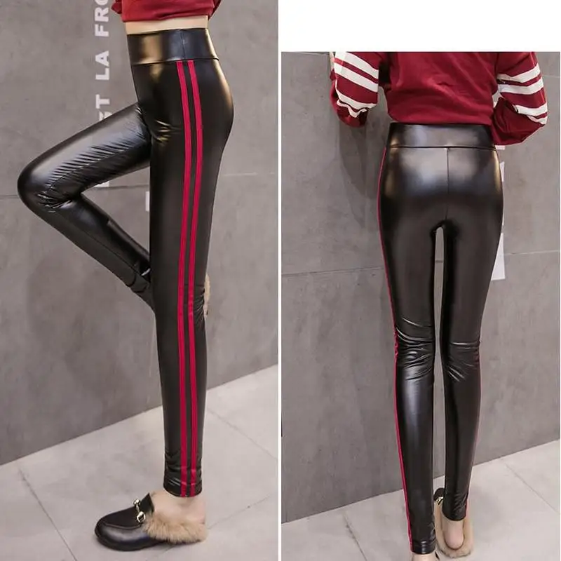 2020 New Women PU pant Hot Sexy Black Wet Look Faux Leather Leggings Slim Shiny white track Pants Plus size S-XXL
2020 New Women PU pant Hot Sexy Black Wet Look Faux Leather Leggings Slim Shiny white track Pants Plus size S-XXL
