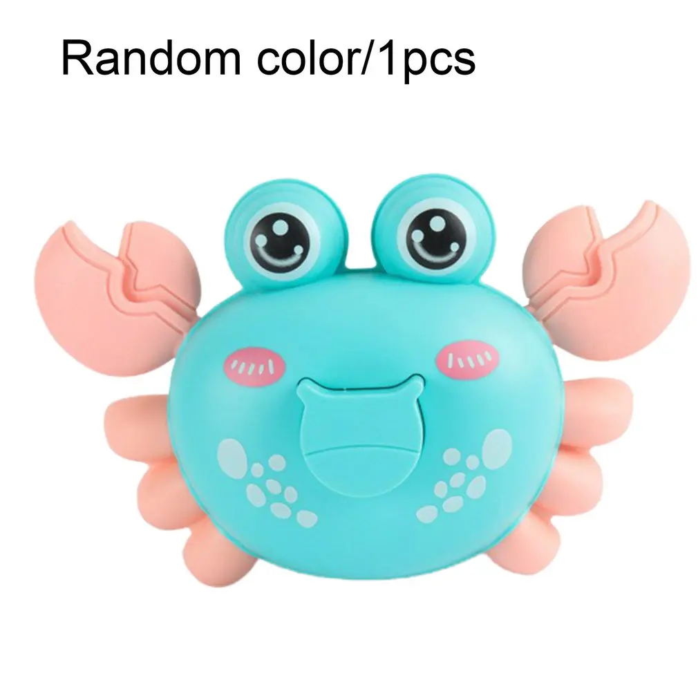 Press Crawling Crab Clockwork Toys For Baby Cute Cartoon Classic Wind Up Crab Toys Funny Pull Back Animal Bath Toys Random Color
Press Crawling Crab Clockwork Toys For Baby Cute Cartoon Classic Wind Up Crab Toys Funny Pull Back Animal Bath Toys Random Color