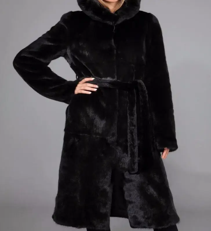 S--6XL Hot Spring / Autumn Women New Fashion Faux fur coat in the long section of the fox fur collar large size
S--6XL Hot Spring / Autumn Women New Fashion Faux fur coat in the long section of the fox fur collar large size
