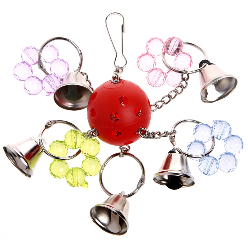 Pet Bites Parrot Bird Climb Chew Toys Bell Swing Cage Hanging Cockatiel Parakeet K3NA
Pet Bites Parrot Bird Climb Chew Toys Bell Swing Cage Hanging Cockatiel Parakeet K3NA