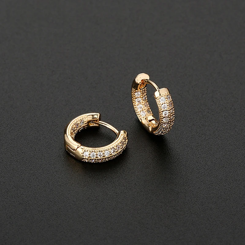 SIPENGJEL Fashion Inside Mini Zircon Small Hoop Earrings For Women 10mm Round Circle Piercing Earrings Personalized Jewelry
SIPENGJEL Fashion Inside Mini Zircon Small Hoop Earrings For Women 10mm Round Circle Piercing Earrings Personalized Jewelry