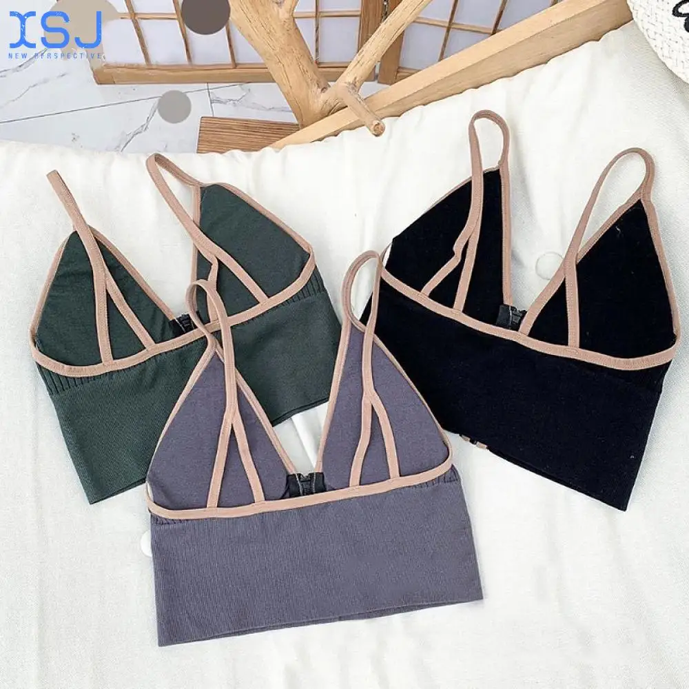 Sexy Sleeveless Female Tank Top Sport Bra Zipper Crop Tops Brassiere Women Camisole Lingerie Slim Bralette Tube
Sexy Sleeveless Female Tank Top Sport Bra Zipper Crop Tops Brassiere Women Camisole Lingerie Slim Bralette Tube