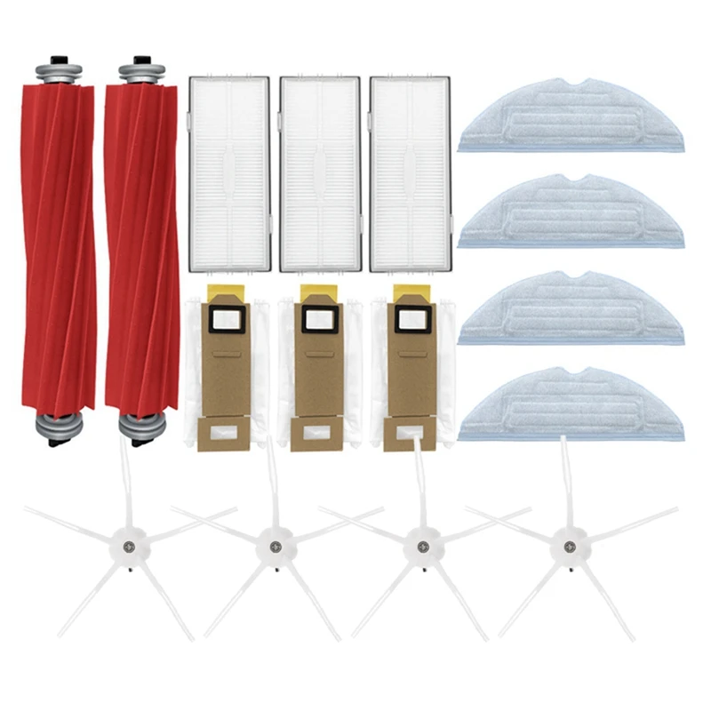 Запчасти для пылесоса XiaoMi Roborock S7, T7S Plus, 16 шт. 
Запчасти для пылесоса XiaoMi Roborock S7, T7S Plus, 16 шт.