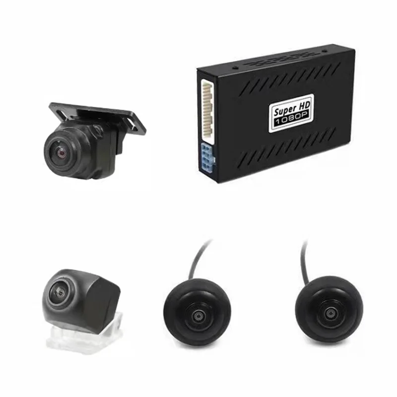 360 Degree Panoramic Reversing Image System Seamless Surround View Digital Video Recorder Cameras Car Universal
360 Degree Panoramic Reversing Image System Seamless Surround View Digital Video Recorder Cameras Car Universal
