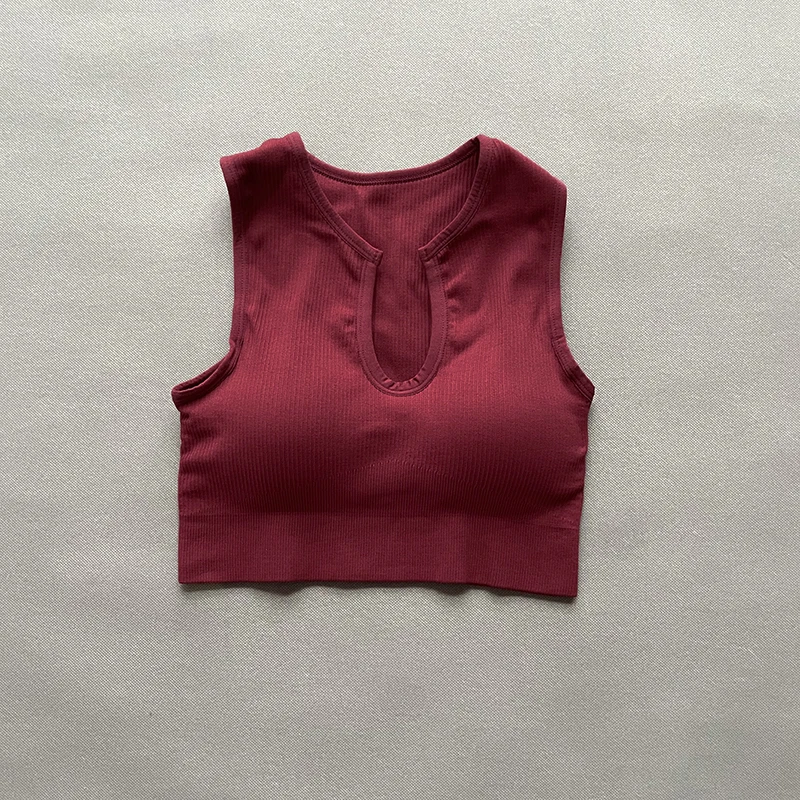 Women'S Sports Top Sport Bra Fashion U-Neck Yoga Tops Fitness Bras Vertical Stripes Breathable Workout Run Women Gym Clothing
Women'S Sports Top Sport Bra Fashion U-Neck Yoga Tops Fitness Bras Vertical Stripes Breathable Workout Run Women Gym Clothing