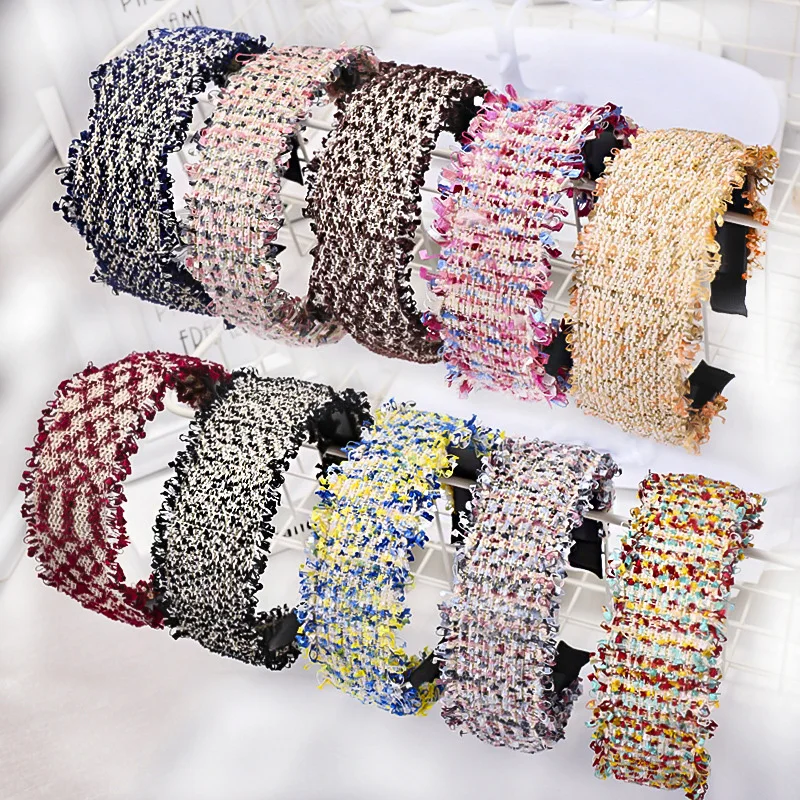12pcs/lot Korea polyester Fringe Selvedge Wide Headband with Teeth Hair Ornaments Women Hairband
12pcs/lot Korea polyester Fringe Selvedge Wide Headband with Teeth Hair Ornaments Women Hairband