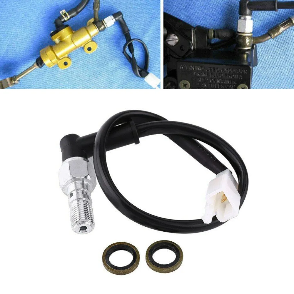 1 X Black Motorcycle Rear Hydraulic Brake System Pressure Light Switch For Honda For Kawasaki Car Accessories
1 X Black Motorcycle Rear Hydraulic Brake System Pressure Light Switch For Honda For Kawasaki Car Accessories