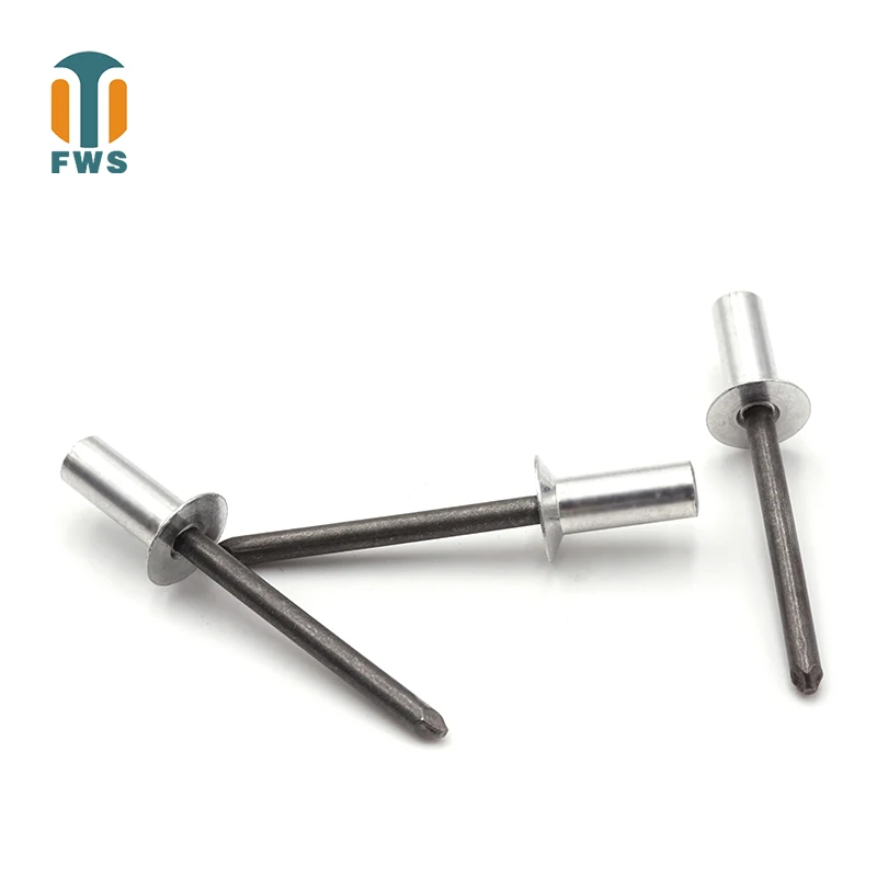10PCS M3.2 M4.8 Aluminum steel countersunk head closed type Mandrel Blind Rivet Nail Pop Rivets for Furniture Car Aircraft
10PCS M3.2 M4.8 Aluminum steel countersunk head closed type Mandrel Blind Rivet Nail Pop Rivets for Furniture Car Aircraft