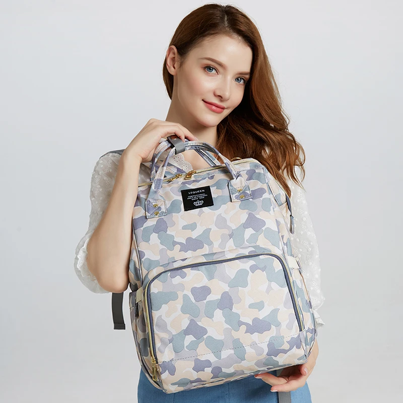 Mummy Maternity Nappy Diaper Bag Large Capacity Baby Care Wet Bag Mother Bags Camouflage Nappy Changing Backpack
Mummy Maternity Nappy Diaper Bag Large Capacity Baby Care Wet Bag Mother Bags Camouflage Nappy Changing Backpack