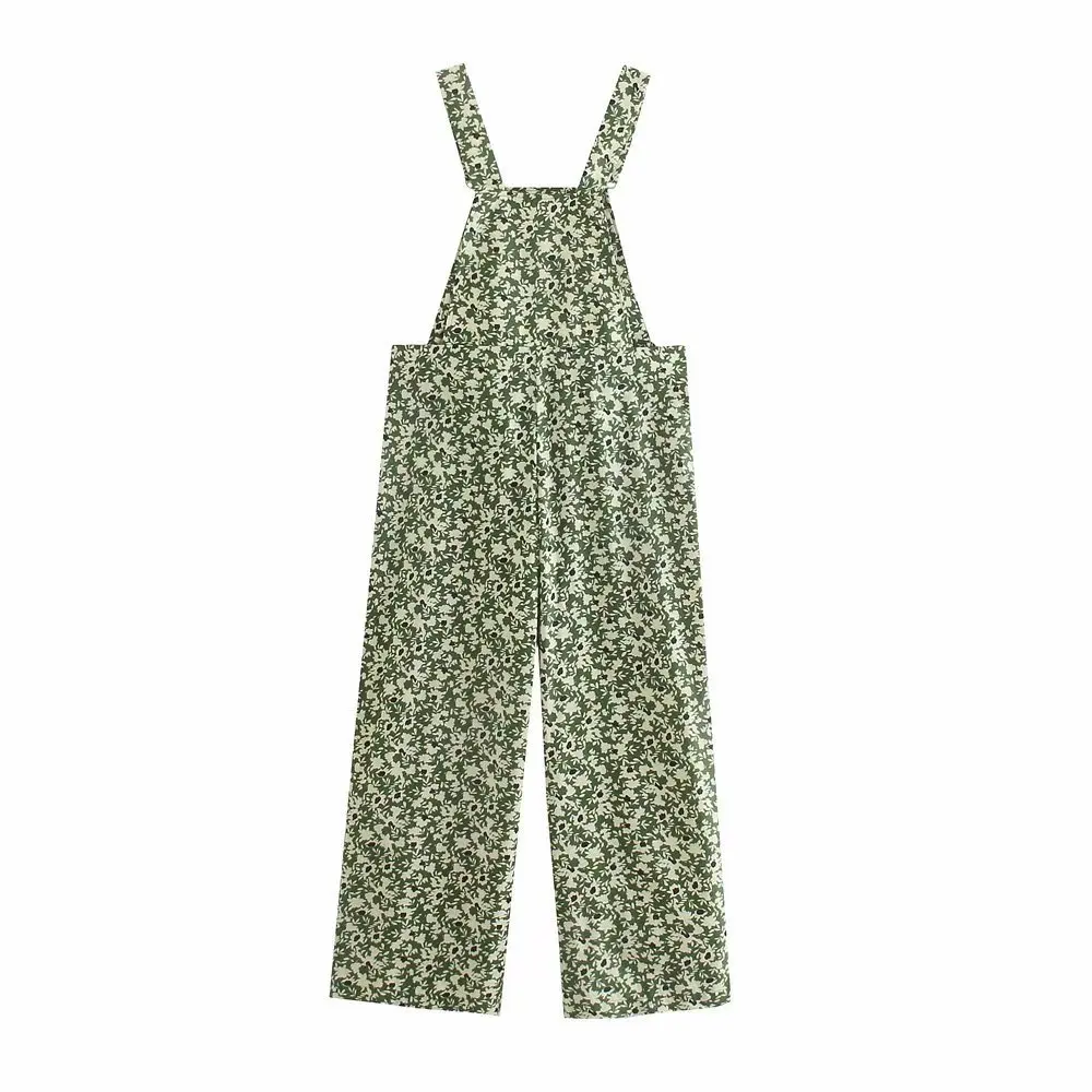 KRSB 2021 Spring Autumn Women's Green Print Loose Overalls Design Trousers Jumpsuit Za Sweet And Cute French Za Style
KRSB 2021 Spring Autumn Women's Green Print Loose Overalls Design Trousers Jumpsuit Za Sweet And Cute French Za Style