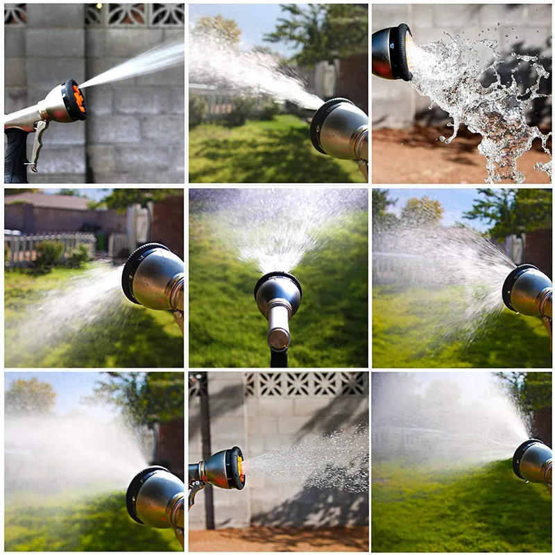 DWZ Garden Water Gun Hose Nozzle Mutifunctional Adjustable Nozzl Car Washing Garden High Pressure Sprayer Garden Water Hose
DWZ Garden Water Gun Hose Nozzle Mutifunctional Adjustable Nozzl Car Washing Garden High Pressure Sprayer Garden Water Hose