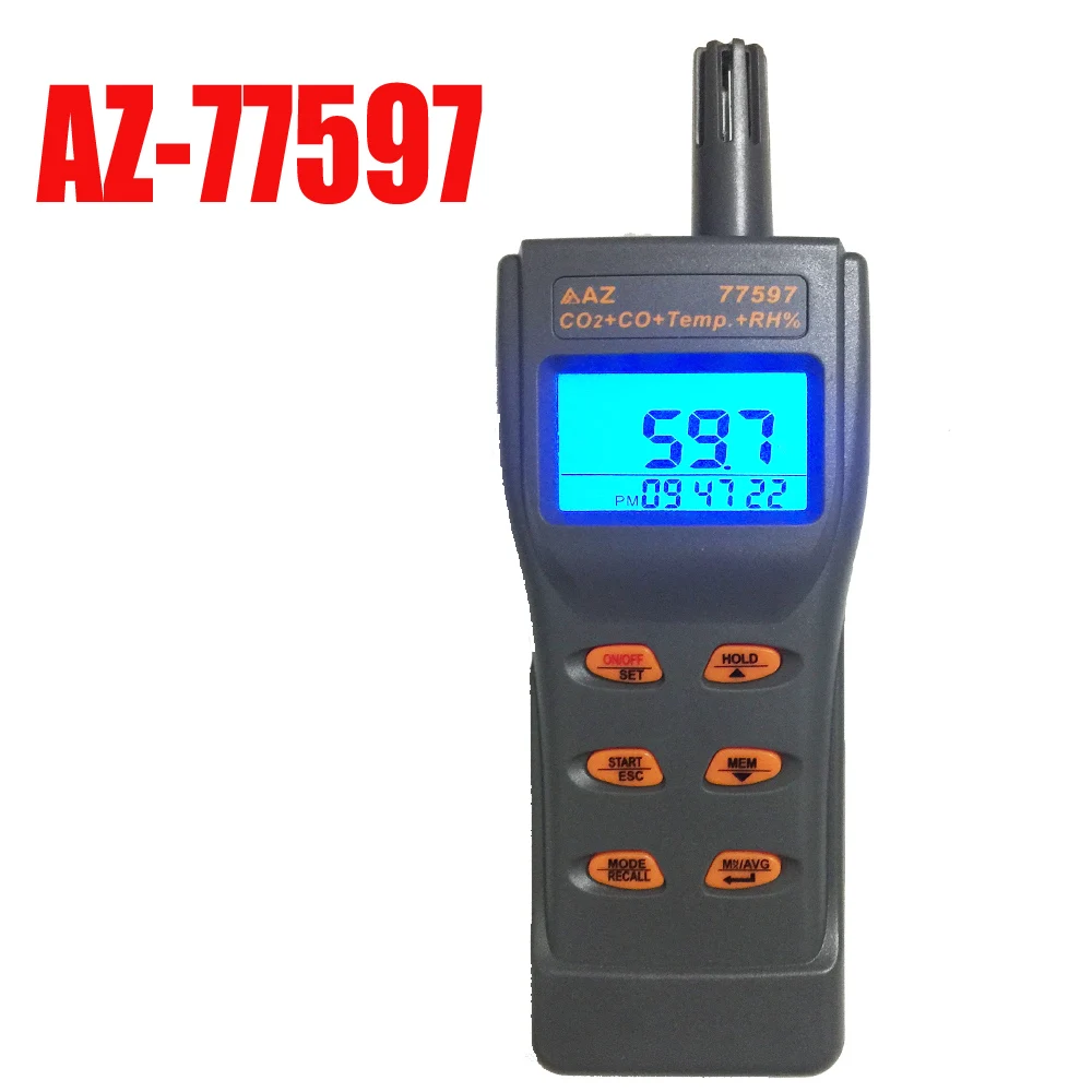 

AZ-77596 AZ77596 Combo Gas Detector CO CO2 AZ77596