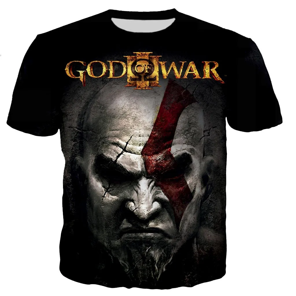 God of War Men/women New Fashion Cool 3D God of War Printed T-shirt Casual Style Streetwear Shirts Unisex Hip Hop Tops
God of War Men/women New Fashion Cool 3D God of War Printed T-shirt Casual Style Streetwear Shirts Unisex Hip Hop Tops