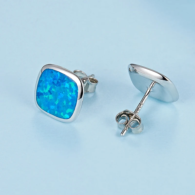 Trendy Casual Cushion Silver Earrings Jewelry for Men High Quality Opal Fine Jewellery Sporty OPE003
Trendy Casual Cushion Silver Earrings Jewelry for Men High Quality Opal Fine Jewellery Sporty OPE003