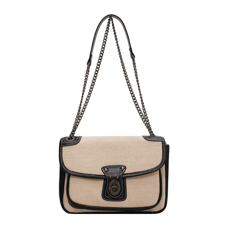 Bags 2021summer New Trendy Fashion High-quality Ladies Luxury Canvas Shoulder Bag Western Style Chain Messenger Small Square Bag
Bags 2021summer New Trendy Fashion High-quality Ladies Luxury Canvas Shoulder Bag Western Style Chain Messenger Small Square Bag