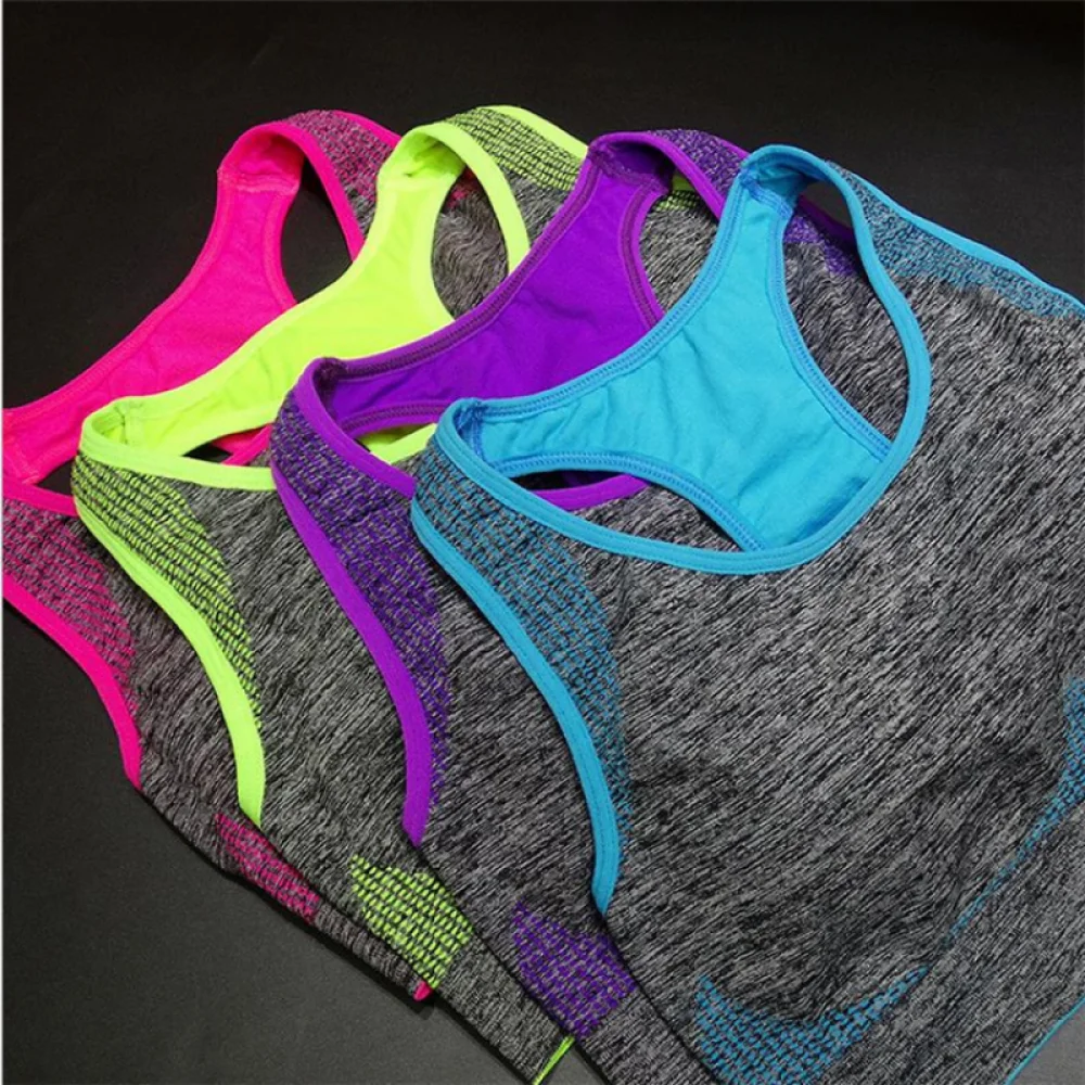 Shockproof Quick Dry Sports Bra Women Padded Gather Yoga Bra Push Up Gym Running Bra Seamless Workout Fitness
Shockproof Quick Dry Sports Bra Women Padded Gather Yoga Bra Push Up Gym Running Bra Seamless Workout Fitness