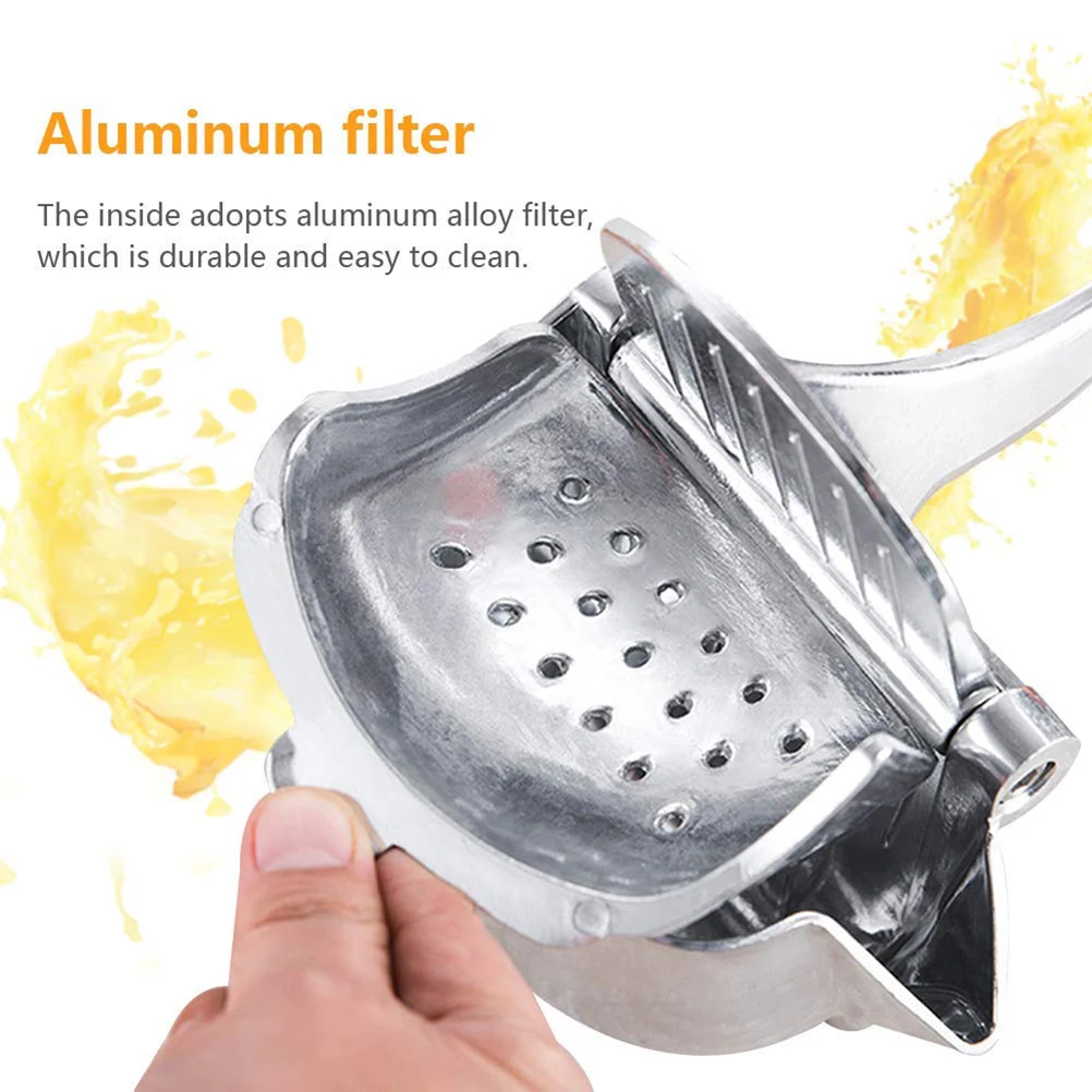 Stainless Steel Manual Juicer Handheld Fruit Squeezer Kitchen Juice Extractor Ergonomic Citrus Squeezer Fruit Juicer for Small 
Stainless Steel Manual Juicer Handheld Fruit Squeezer Kitchen Juice Extractor Ergonomic Citrus Squeezer Fruit Juicer for Small