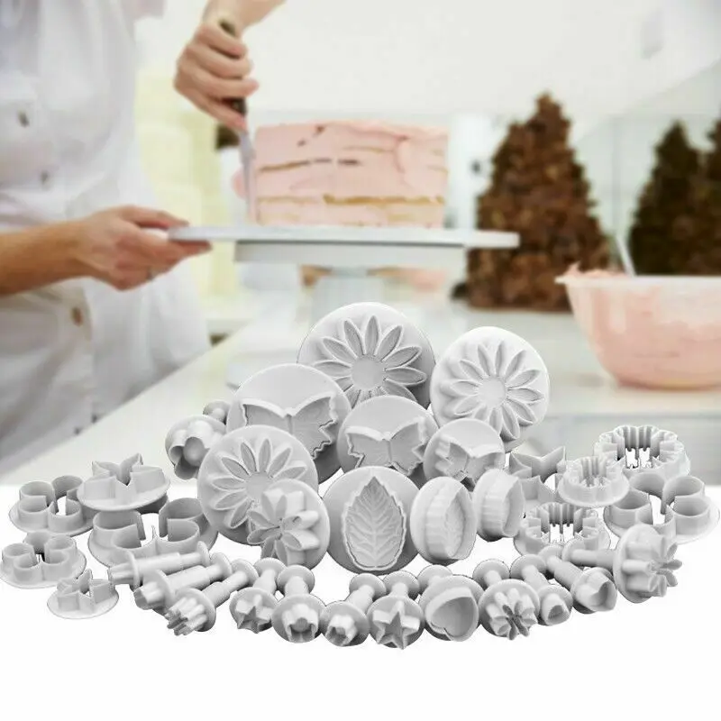 33pcs/set Plastic Flower Fondant Cake Decorating Tools Sugarcraft Plunger Cutter Baking Cookies Mold Fondant Icing Plunger
33pcs/set Plastic Flower Fondant Cake Decorating Tools Sugarcraft Plunger Cutter Baking Cookies Mold Fondant Icing Plunger