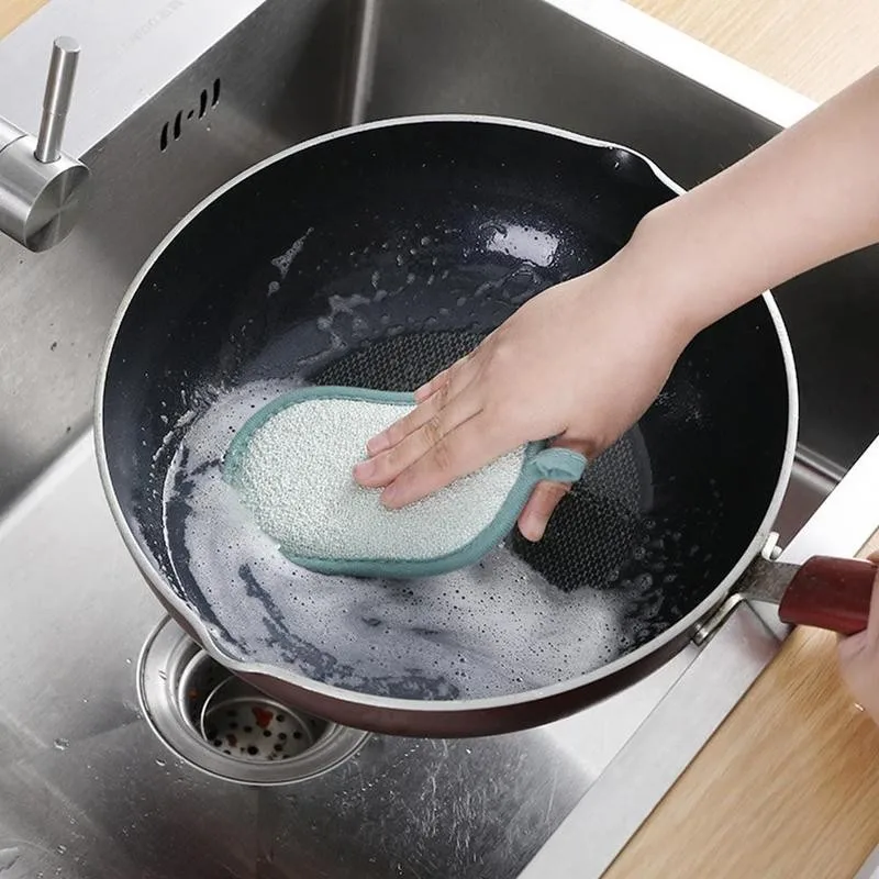 1pc Scrub Sponges Dishwashing Brush Non-scratch Sponge Non Stick Cleaning Pot Tools Sponges Wipe Kitchen Pad Scouring Clean M6Z4
1pc Scrub Sponges Dishwashing Brush Non-scratch Sponge Non Stick Cleaning Pot Tools Sponges Wipe Kitchen Pad Scouring Clean M6Z4