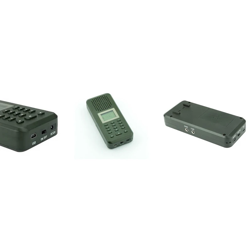 Electronic Bird Caller 50W 150DB Decoy with Loud Speaker and Remote Control Bird Sound MP3 for Hunter with EU Plug
Electronic Bird Caller 50W 150DB Decoy with Loud Speaker and Remote Control Bird Sound MP3 for Hunter with EU Plug