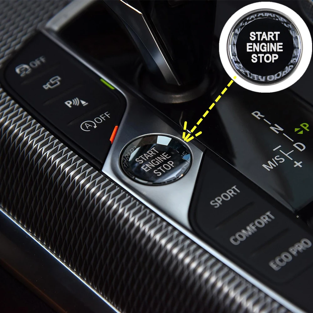 Car Start Engine Button Cover Crystal style One-Key Start Stop Switch Button Cover Decoration For BMW 1 2 3 4 5 6 7 Series
Car Start Engine Button Cover Crystal style One-Key Start Stop Switch Button Cover Decoration For BMW 1 2 3 4 5 6 7 Series