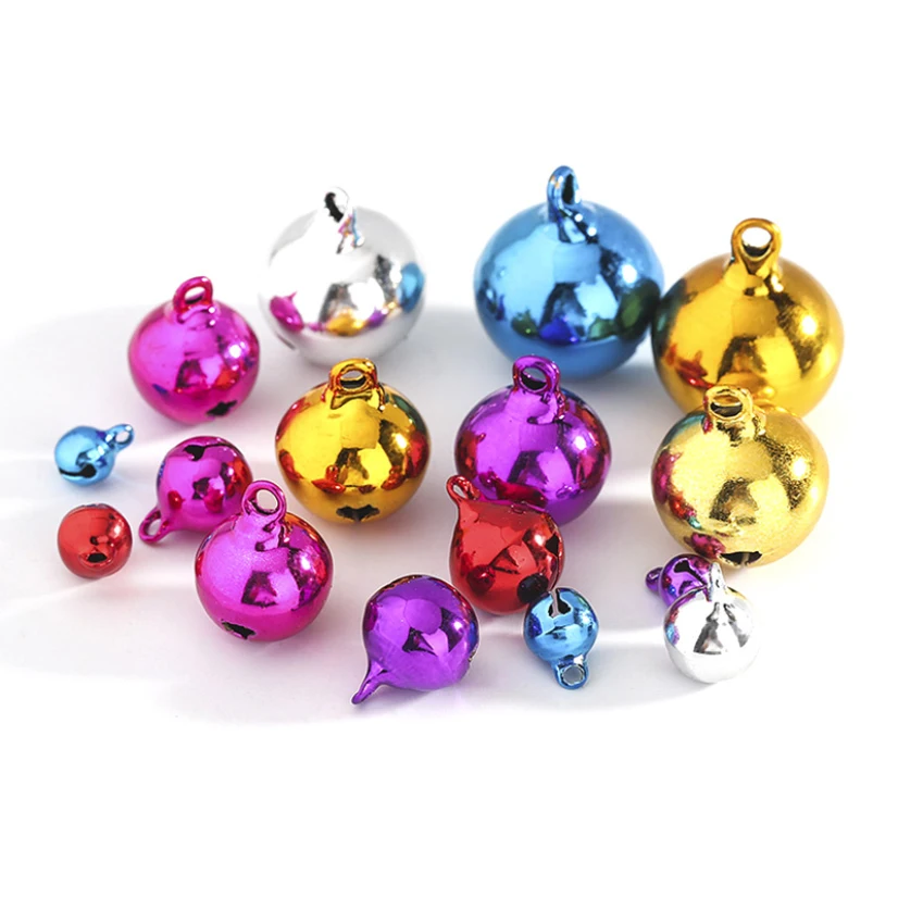 30/50Pcs Metal Jingle Bells Copper Colorful Bell For Diy Handmade Pet Decor Christmas Tree Decor Accessories 6/8/10/12mm
30/50Pcs Metal Jingle Bells Copper Colorful Bell For Diy Handmade Pet Decor Christmas Tree Decor Accessories 6/8/10/12mm