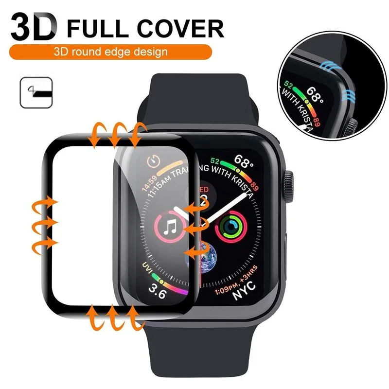 Защитное стекло для Apple Watch 6 SE 5 4 40 44 мм 38 42 мм|Защита экрана часов| |