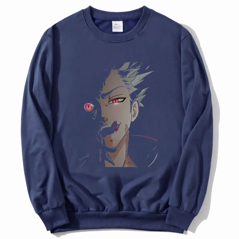 Anime Sweatshirt Fox's Sin of Greed Clothes Ban Long Sleeve Men Tracksuit Oversized Personality The Seven Deadly Sins Pullover
Anime Sweatshirt Fox's Sin of Greed Clothes Ban Long Sleeve Men Tracksuit Oversized Personality The Seven Deadly Sins Pullover