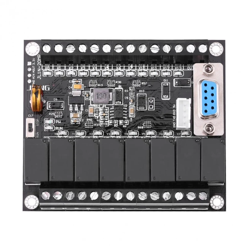 DC 24V регулятор ПЛК FX1N-20MR промышленная плата управления программируемый модуль |