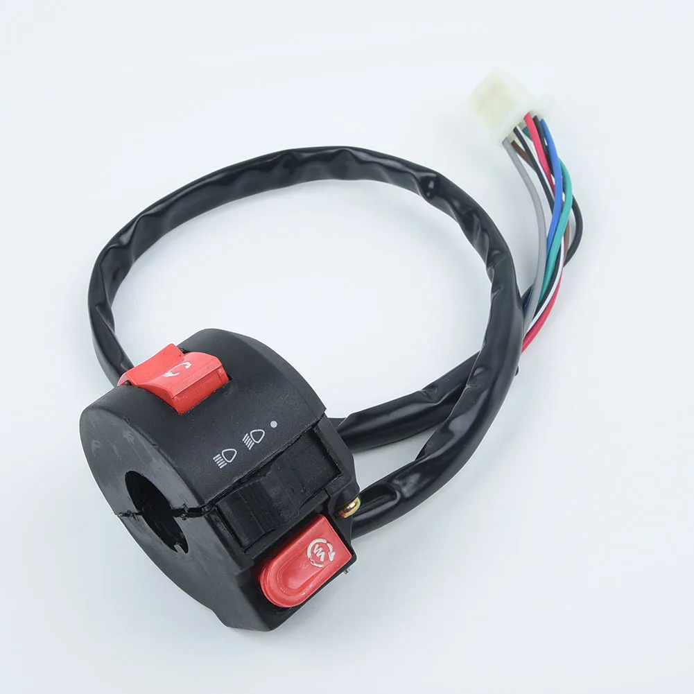 7-Wire Female Connector Kill Light Start Switch For 50cc 70cc 90cc 110cc ATV Kazuma Taotao Coolster Quad Fits 7/8" Handlebar
7-Wire Female Connector Kill Light Start Switch For 50cc 70cc 90cc 110cc ATV Kazuma Taotao Coolster Quad Fits 7/8" Handlebar