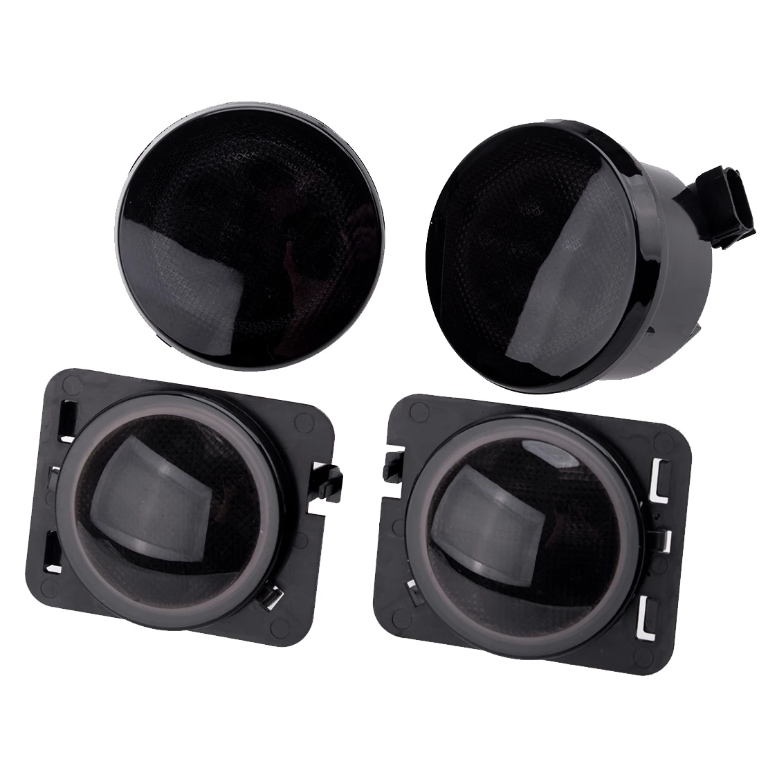 4Pcs Wheel Eyebrow Racing Grill LED Side Marker Turn Signal Light Fit for Jeep Wrangler JK 2009 2010 2011 2012 2013 2014 2015
4Pcs Wheel Eyebrow Racing Grill LED Side Marker Turn Signal Light Fit for Jeep Wrangler JK 2009 2010 2011 2012 2013 2014 2015