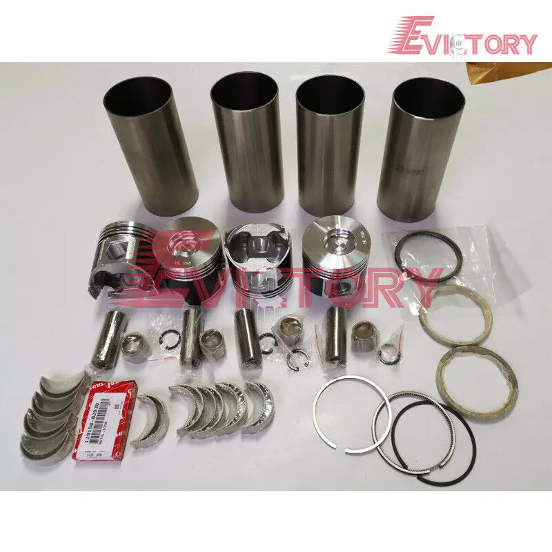 

For Yanmar 3TNE84 3D84E 3TN84 engine rebuild kit piston ring liner gasket bearing