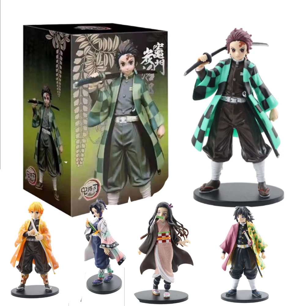 New Anime Demon Slayer Kimetsu no Yaiba figure Kamado Tanjirou Action Figure Agatsuma Zenitsu Nezuko Warrior PVC Model Toys
New Anime Demon Slayer Kimetsu no Yaiba figure Kamado Tanjirou Action Figure Agatsuma Zenitsu Nezuko Warrior PVC Model Toys