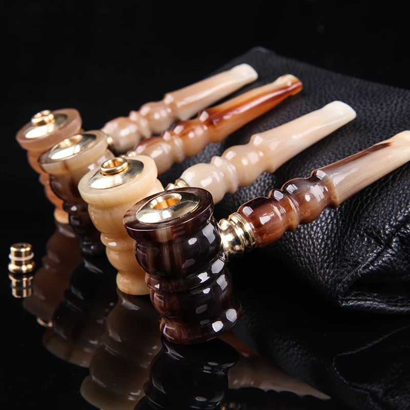 New Hammer shape smoking pipe Cigarette Holder Filter 2use For Slim Cigarette Straight style Natural horn pipe tobacco pipe
New Hammer shape smoking pipe Cigarette Holder Filter 2use For Slim Cigarette Straight style Natural horn pipe tobacco pipe