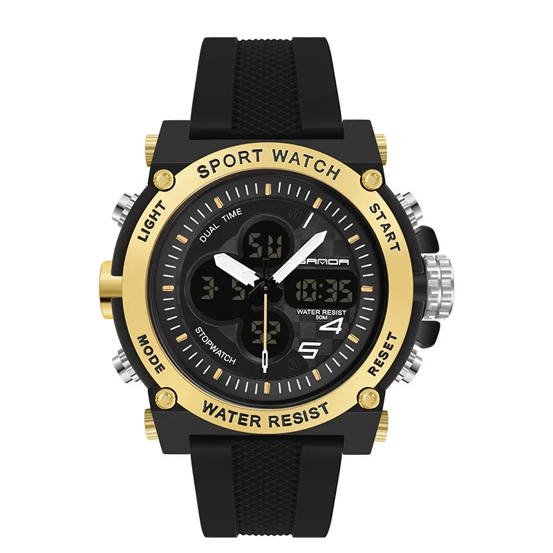 Men's Digital Ourdoor Sport Watches Dual Display Quartz Wristwatches Waterproof Military Watch for Men Clock Relogios Masculino
Men's Digital Ourdoor Sport Watches Dual Display Quartz Wristwatches Waterproof Military Watch for Men Clock Relogios Masculino