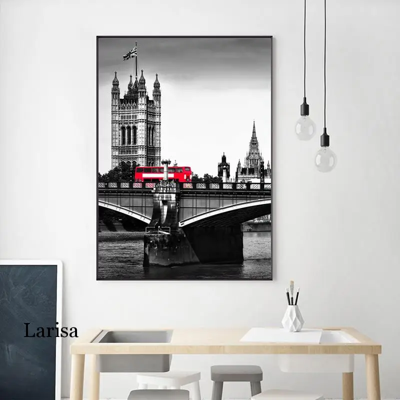 Nordic Wall Art Decorative Pictures City London Paris Street Landscape Canvas Posters and Prints Paintings for Living Room Decor
Nordic Wall Art Decorative Pictures City London Paris Street Landscape Canvas Posters and Prints Paintings for Living Room Decor