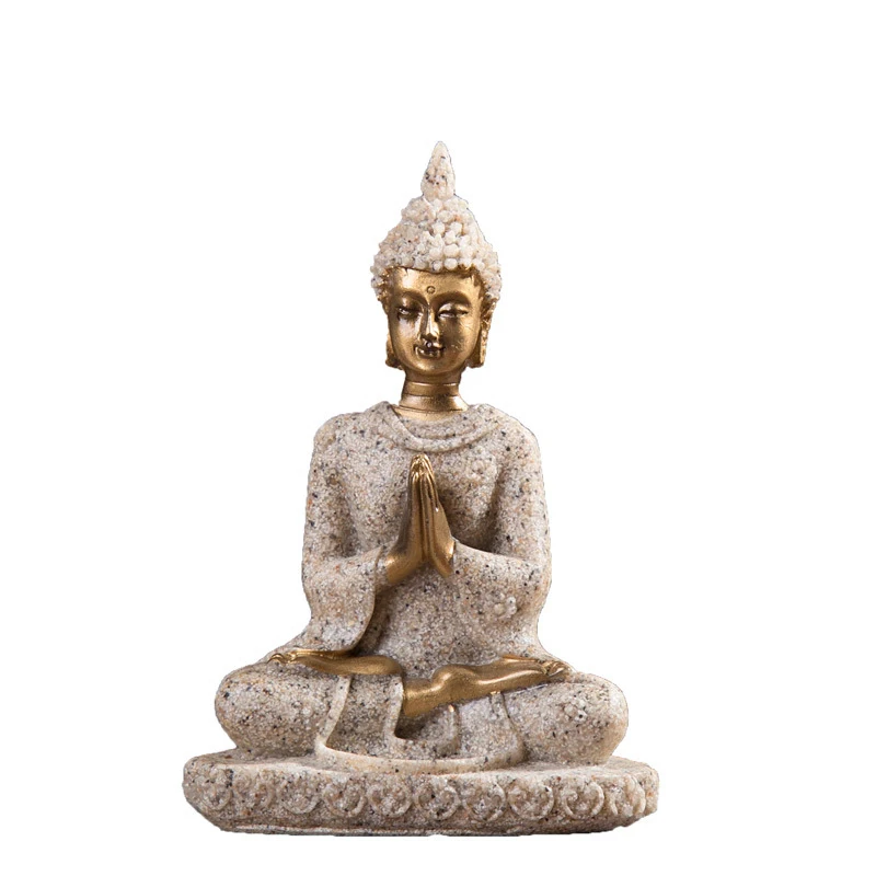 Resin Unique Buddha Figure Thailand Feng Shui Sculpture Buddhism Statue Budda Happiness Ornaments for Home Decor Gifts
Resin Unique Buddha Figure Thailand Feng Shui Sculpture Buddhism Statue Budda Happiness Ornaments for Home Decor Gifts