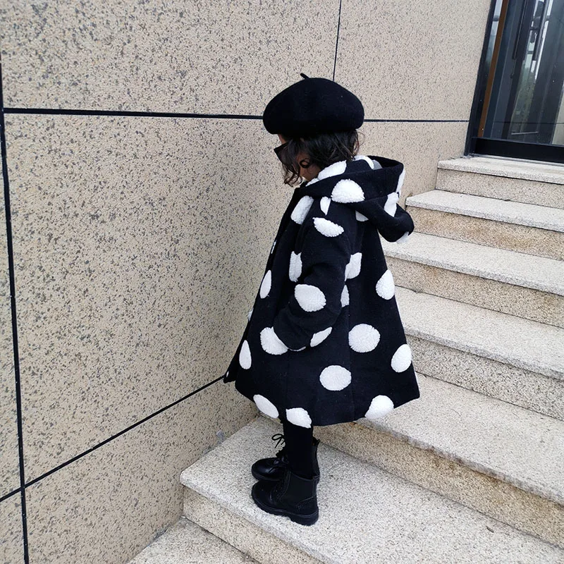 Girls Hooded Parkas Polka Dot Trench Jackets for Kids Girls Long Outerwear Jackets for Girls Christmas Cotton Coats Windbreak
Girls Hooded Parkas Polka Dot Trench Jackets for Kids Girls Long Outerwear Jackets for Girls Christmas Cotton Coats Windbreak