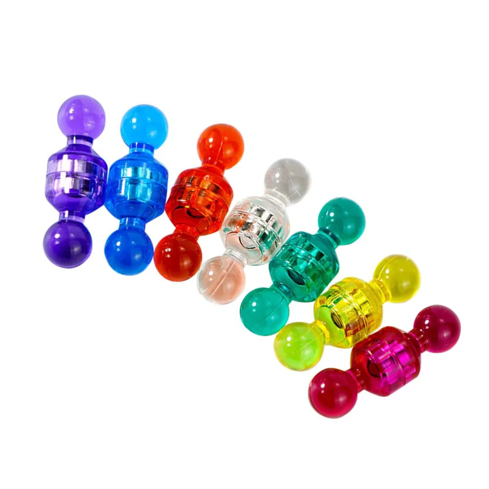 42 PCS NdFeB Magnetic Pushpins Assorted Color Strong Magnetic Push Fridge Magnet for Home School Office - D11*17mm
42 PCS NdFeB Magnetic Pushpins Assorted Color Strong Magnetic Push Fridge Magnet for Home School Office - D11*17mm