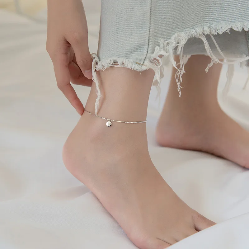 MIQIAO Lucky Leg Chain Female Bracelet Women Fashion Real Silver 925 Anklet Ornament Bracelets For Feet Beach Accessories 2020
MIQIAO Lucky Leg Chain Female Bracelet Women Fashion Real Silver 925 Anklet Ornament Bracelets For Feet Beach Accessories 2020