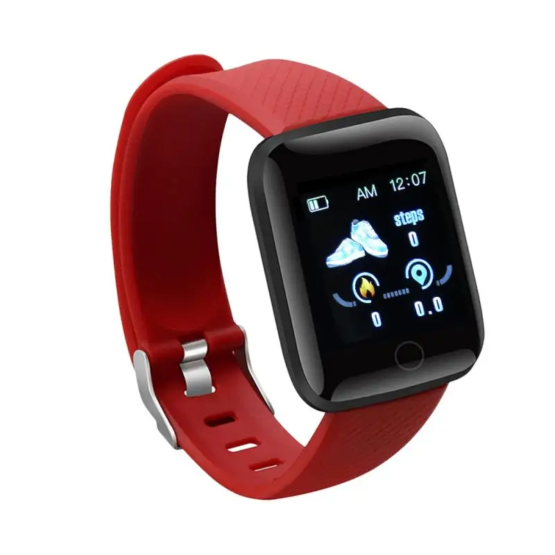 Smart Watch Band Pedometer Bracelet Wristband Blood Pressure Smart Health Watch Fitness Band Heart Rate Monitor Bands 116 PLUS
Smart Watch Band Pedometer Bracelet Wristband Blood Pressure Smart Health Watch Fitness Band Heart Rate Monitor Bands 116 PLUS